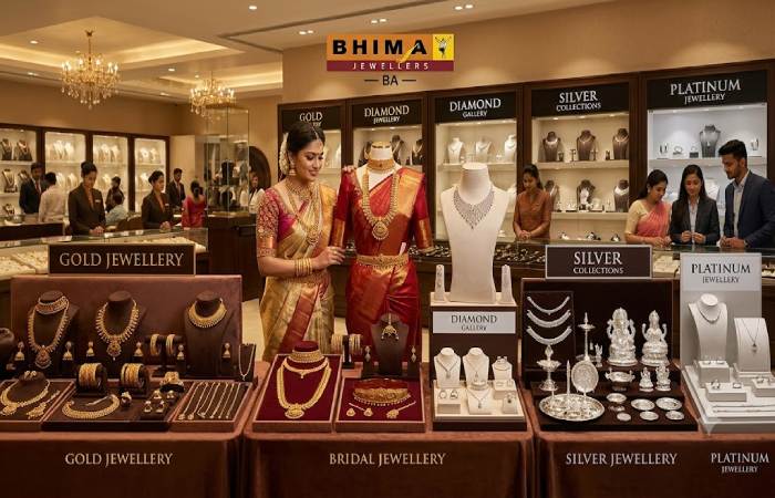 collections of bhima jewellers - ba
